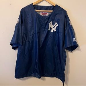 Yankees Vintage Short Sleeve Starter Jacket